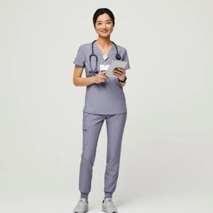 Vapor blue FIGS scrubs